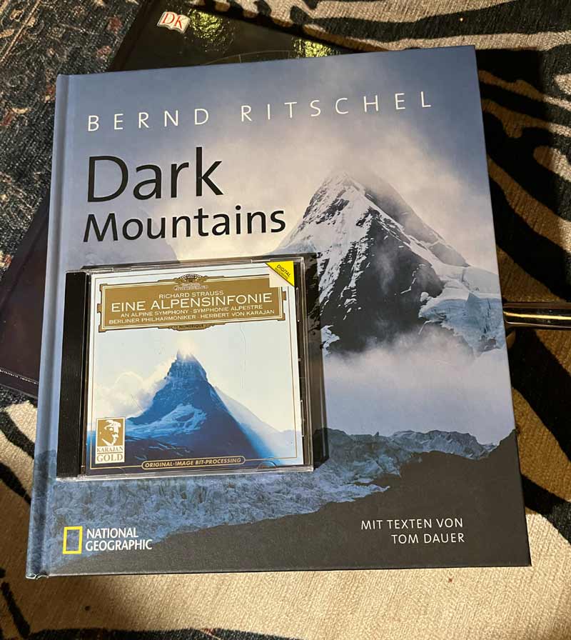 Buch und CD-Cover: Klang und Bild