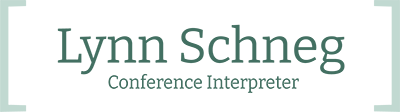 Signet Lynn Schneg, Conference interpreter